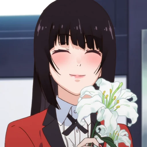 🎲 Стикер «Kakegurui» для Telegram