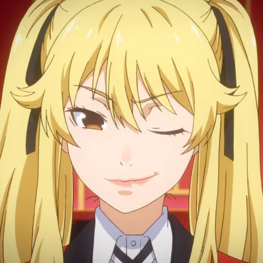🎲 Стикер «Kakegurui» для Telegram