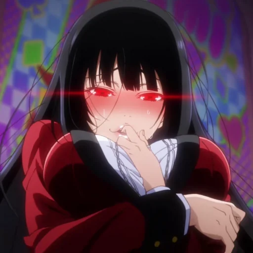 🎲 Стикер «Kakegurui» для Telegram