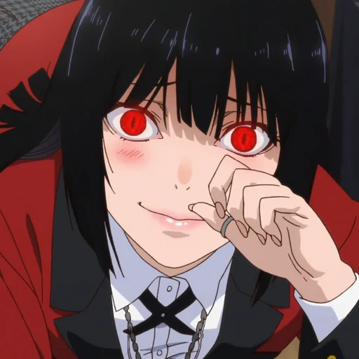 🎲 Стикер «Kakegurui» для Telegram