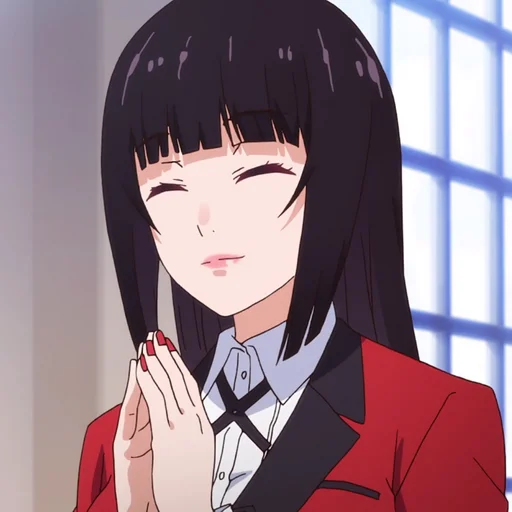 🎲 Стикер «Kakegurui» для Telegram