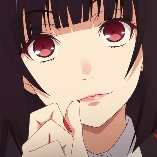 🎲 Стикер «Kakegurui» для Telegram