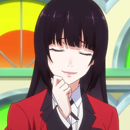 🎲 Стикер «Kakegurui» для Telegram