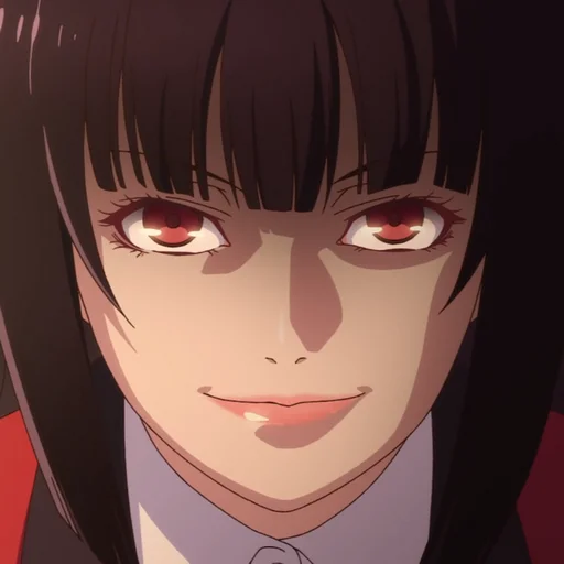 🎲 Стикер «Kakegurui» для Telegram