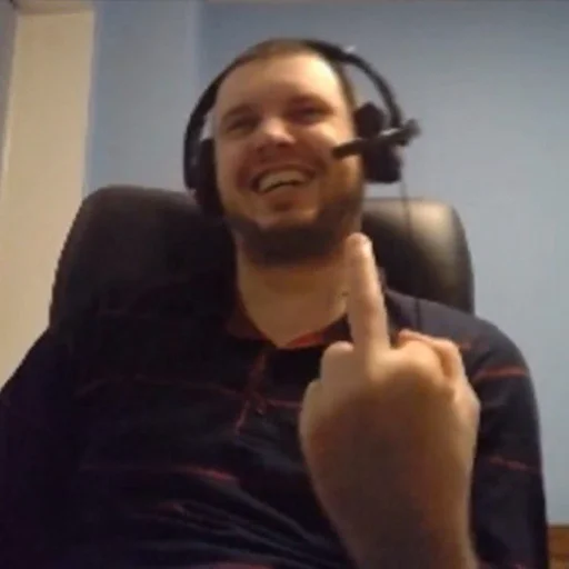 🖕 Стикер «впопич —» для Telegram