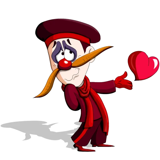 ❤️ Стикер «Деревня дураков» для Telegram