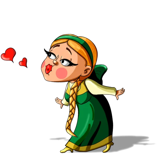 😘 Стикер «Деревня дураков» для Telegram