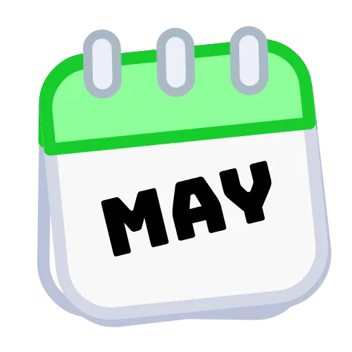🗓 Эмодзи «Календарь на каждый день месяца» для Telegram
