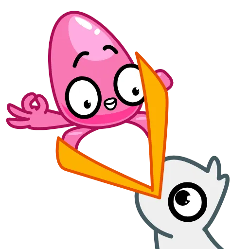 🦩 Стикер «Кальмар» для Telegram