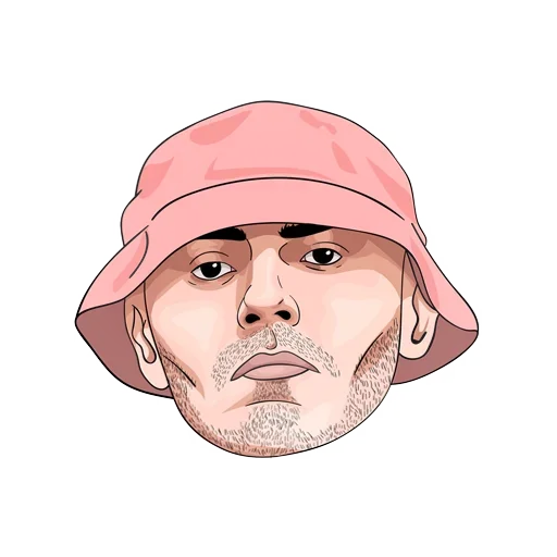 😐 Стикер «Wolf girl» для Telegram