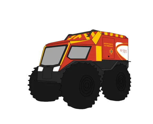 🚒 Стикер «KALYNA RP» для Telegram