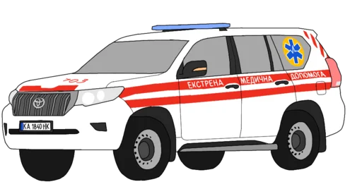 🚑 Стикер «KALYNA RP» для Telegram