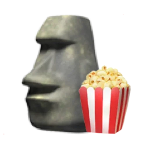 🗿 Стикер «Moyai statue» для Telegram