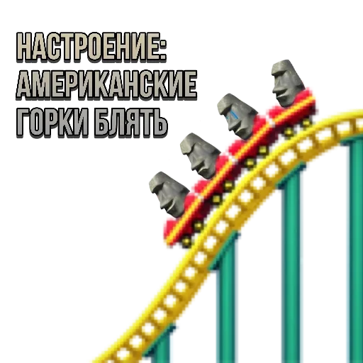 🗿 Стикер «Moyai statue» для Telegram
