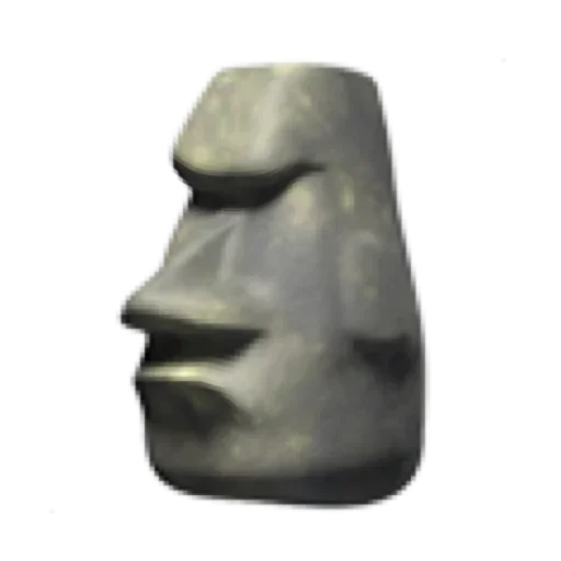🗿 Стикер «Moyai statue» для Telegram