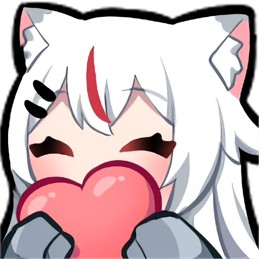 😍 Стикер «Kamiko Kana emotes and badges» для Telegram