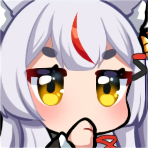 🤔 Стикер «Kamiko Kana emotes and badges» для Telegram
