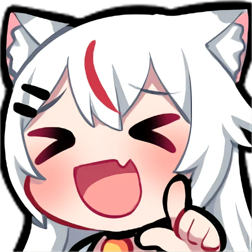 😆 Стикер «Kamiko Kana emotes and badges» для Telegram