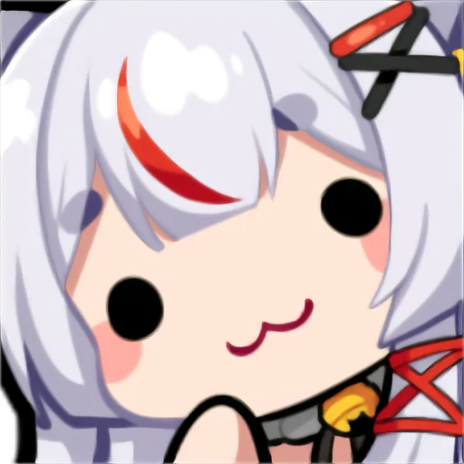 🥴 Стикер «Kamiko Kana emotes and badges» для Telegram