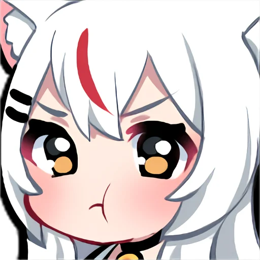 🥺 Стикер «Kamiko Kana emotes and badges» для Telegram