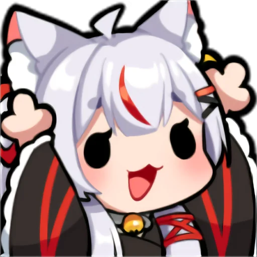 🤗 Стикер «Kamiko Kana emotes and badges» для Telegram