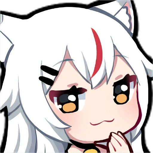😏 Стикер «Kamiko Kana emotes and badges» для Telegram