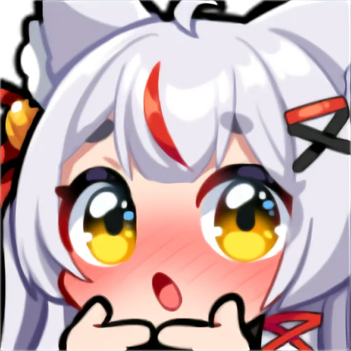 🥺 Стикер «Kamiko Kana emotes and badges» для Telegram