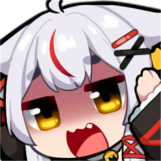 🙉 Стикер «Kamiko Kana emotes and badges» для Telegram