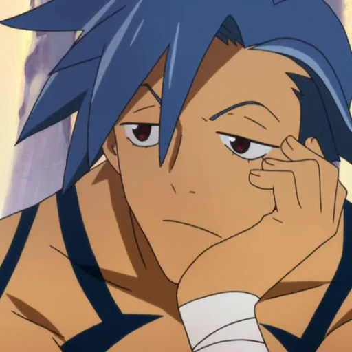 🤩 Стикер «Камина Дзиха Gurren Lagann» для Telegram