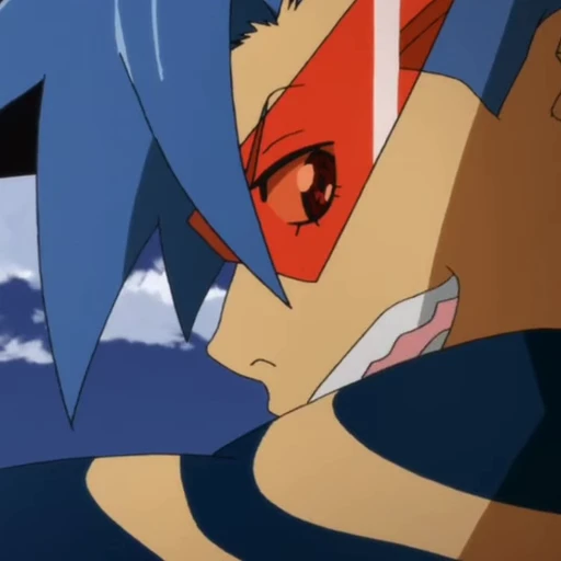 🤩 Стикер «Камина Дзиха Gurren Lagann» для Telegram