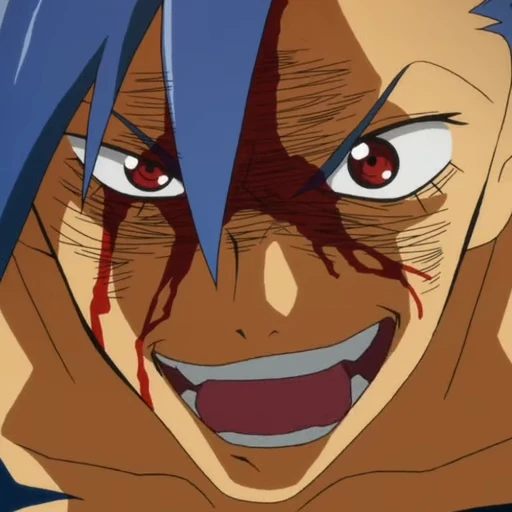 🤩 Стикер «Камина Дзиха Gurren Lagann» для Telegram