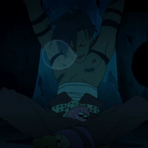 🤩 Стикер «Камина Дзиха Gurren Lagann» для Telegram