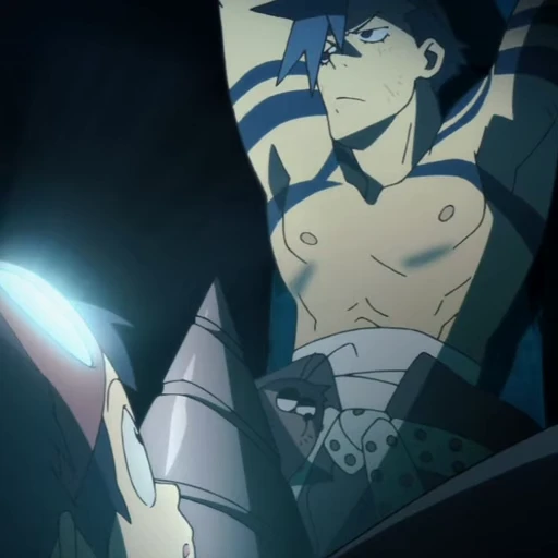 🤩 Стикер «Камина Дзиха Gurren Lagann» для Telegram