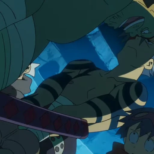 🤩 Стикер «Камина Дзиха Gurren Lagann» для Telegram