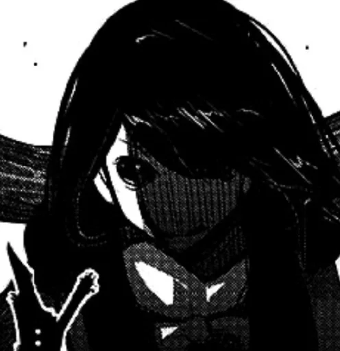 💜 Стикер «kamishiro rize» для Telegram