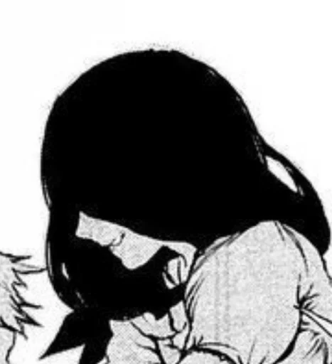 💜 Стикер «kamishiro rize» для Telegram