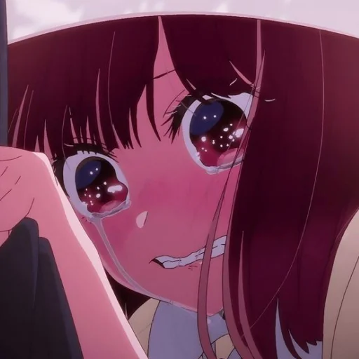 😢 Стикер «Kana Arima OshiNoKo» для Telegram