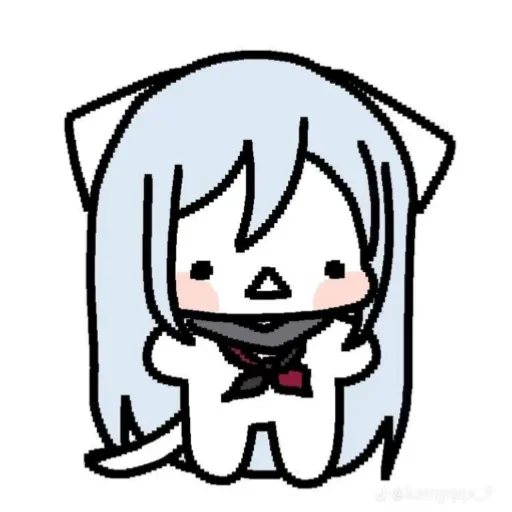 ⭐ Стикер «Kanade» для Telegram