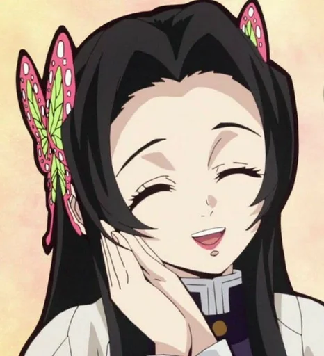 🌸 Стикер «Kanae kochou» для Telegram