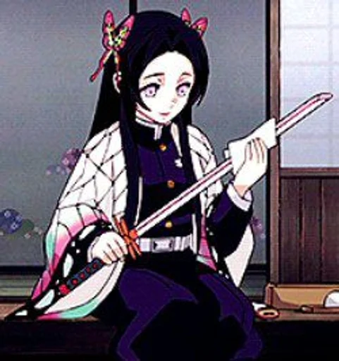 🌸 Стикер «Kanae kochou» для Telegram