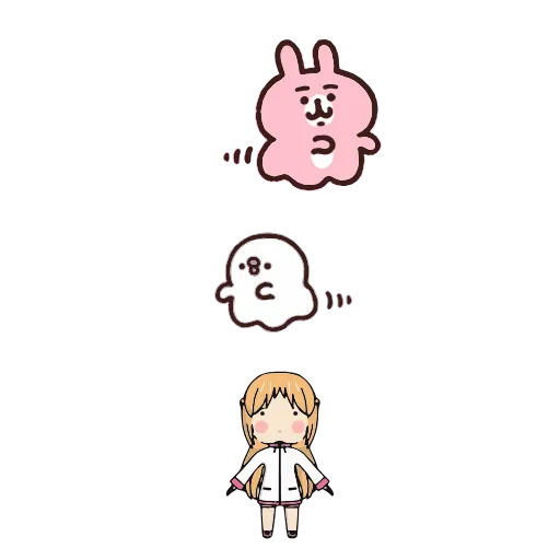 👻 Стикер «カナヘイ» для Telegram