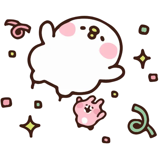 🥳 Стикер «カナヘイ» для Telegram