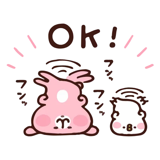 👌 Стикер «カナヘイ» для Telegram