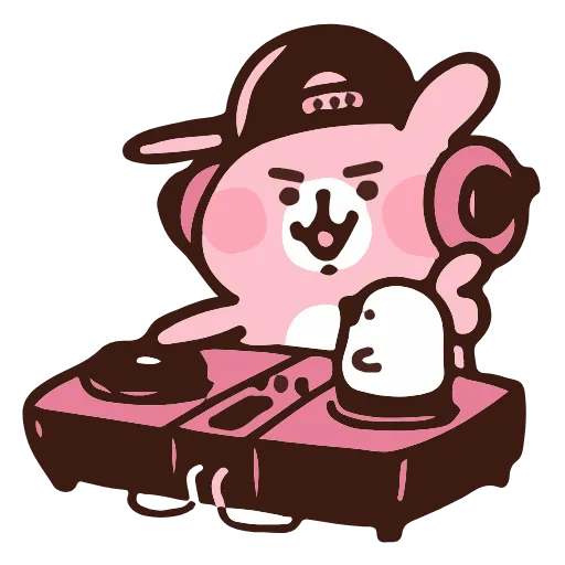 🎧 Стикер «カナヘイ» для Telegram