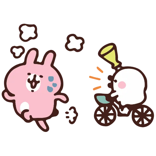 🚴‍♀️ Стикер «カナヘイ» для Telegram