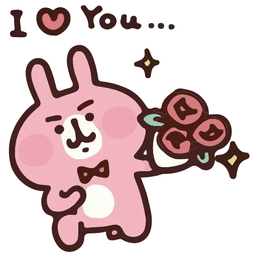 ❤️ Стикер «カナヘイ» для Telegram