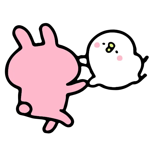 👯‍♀️ Стикер «カナヘイ» для Telegram