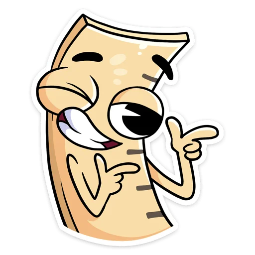 😉 Стикер «Канцелярики» для Telegram