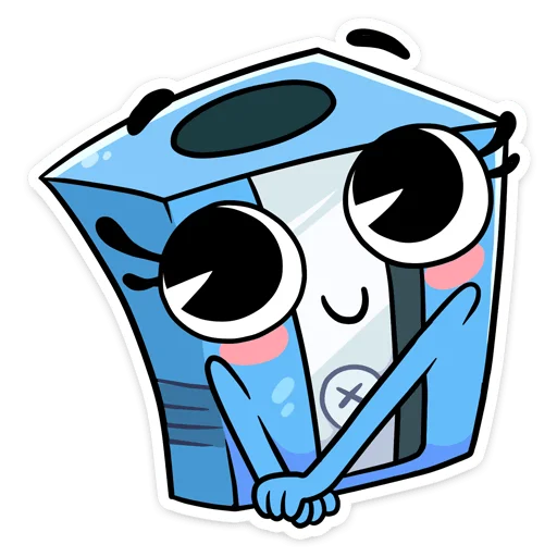 ☺️ Стикер «Канцелярики» для Telegram