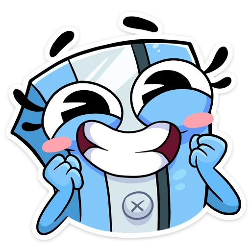 ☺️ Стикер «Канцелярики» для Telegram